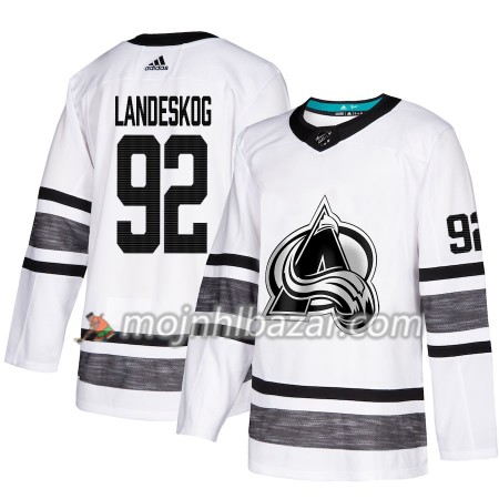 Dresovi Colorado Avalanche Gabriel Landeskog 92 2019 All-Star Adidas Bijela Authentic - Muške